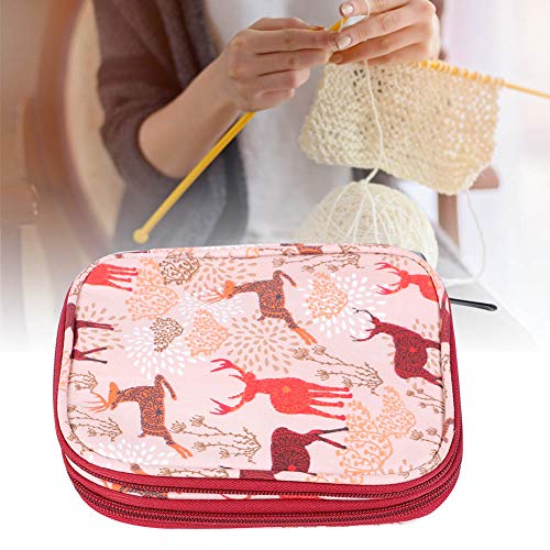 Image of Crochet Hook , Fashion Cute Sewing Tool Accessories for Sweater Crochet for Storage Bag for Yarn Ball for Knitting Enthusiast(Short Crochet Bag)
