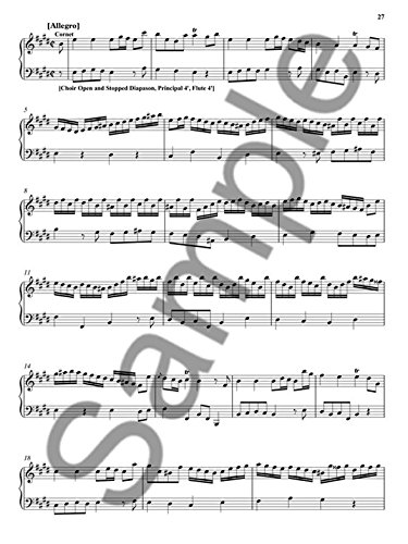 18th-century English Organ Music, Volume 4: A graded anthology (18th-century English Organ Music, 4) - Image 3