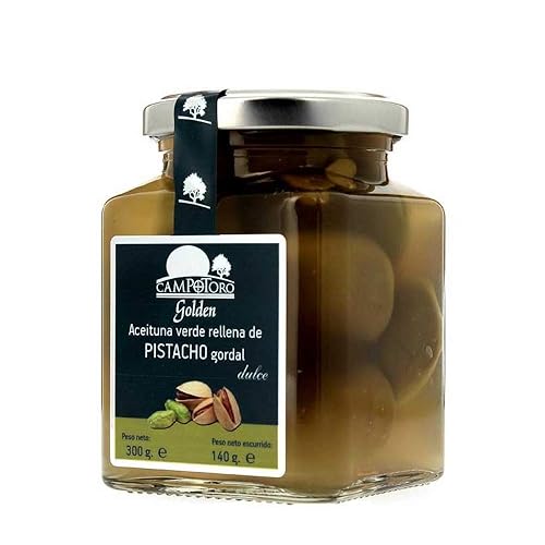 Campotoro Aceitunas verdes Gordal rellenas de pistacho 1058oz