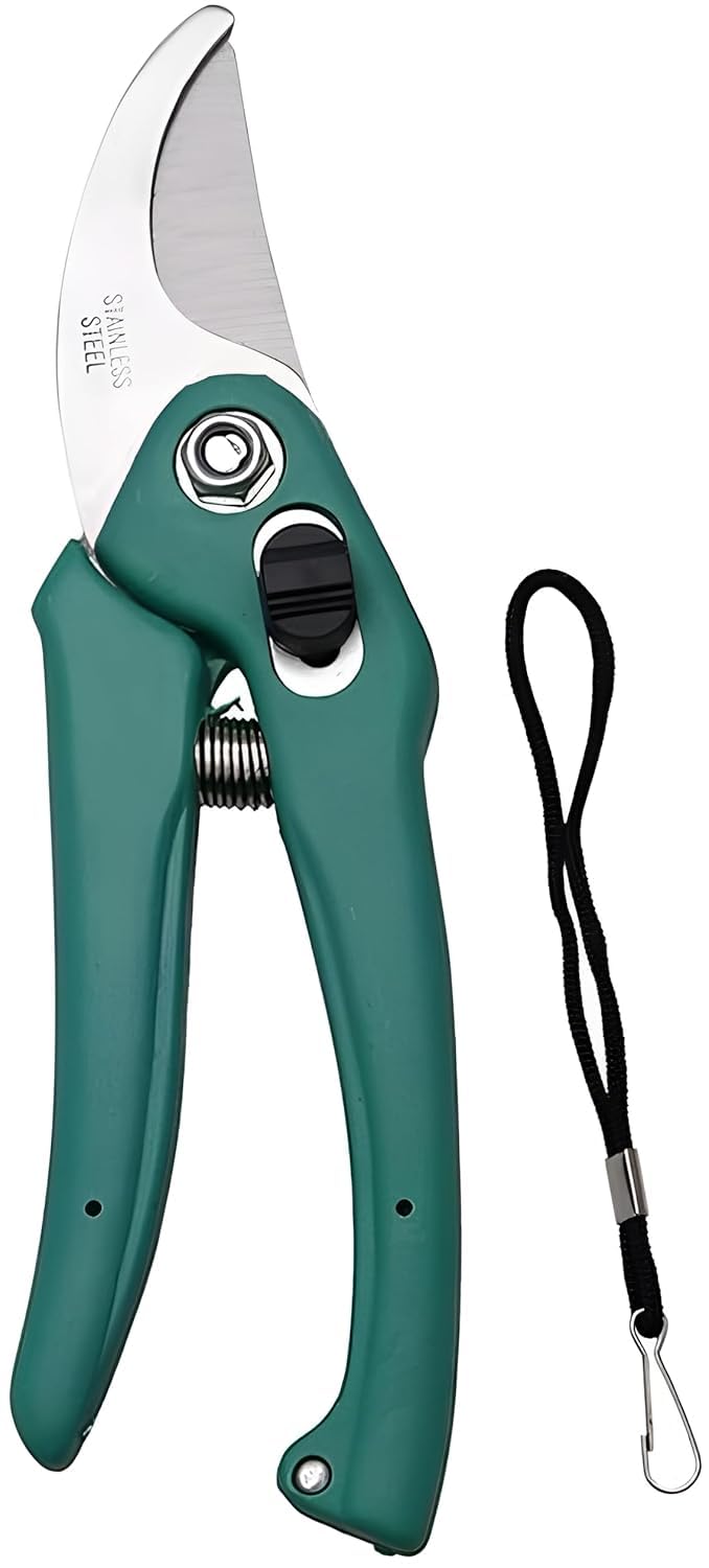 Assorted Hand Pruner Cutter - 1 Pc (Steel Blades) Heavy Duty Gardening Cutter Tool | Plant Cutter for Home Garden | Wood Branch Trimmer | Grass Cutting Accessory