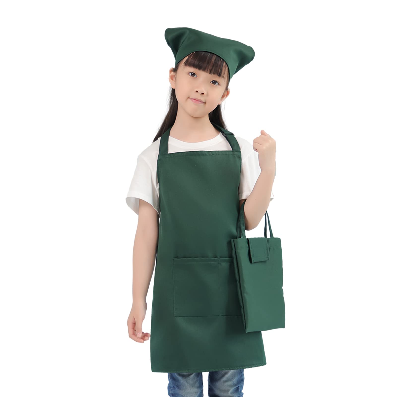 エプロン・三角巾 mimico Amazon.co.jp: [cozycube] エプロン子供用 キッズ用エプロン