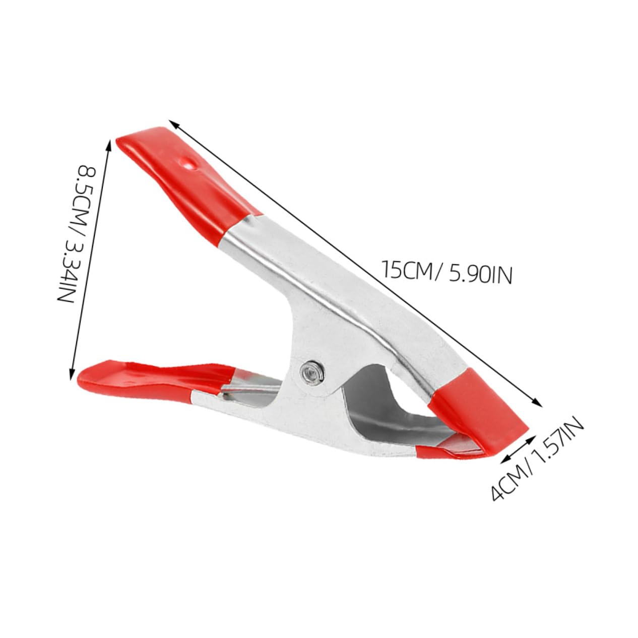 KONTONTY Backdrop Spring Clips Heavy Duty Steel Clamps Tent Clip Holder for Photography Backdrop