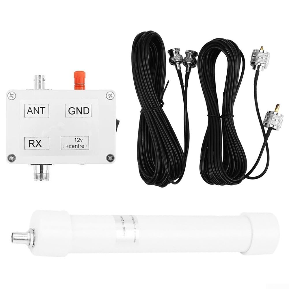 Antenne active Whip 10 KHz-30 MHz Mini Whip HF LF VHF Récepteur VHF avec câble portable pour réception de signal