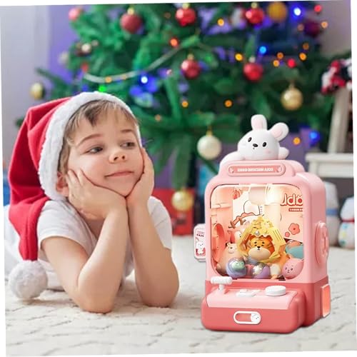 Mini machine à griffes pour enfants lapin avec 10 poupées - 5