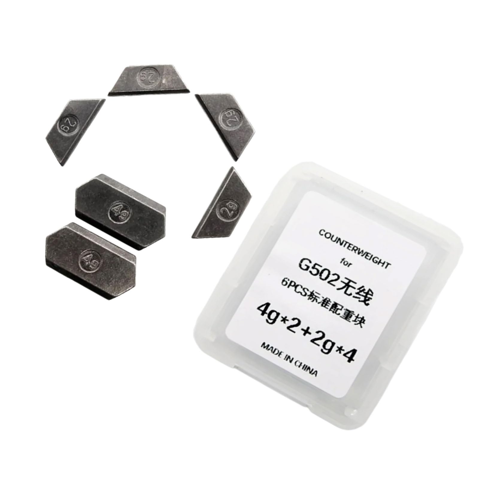 Jazuaiao 1 Set Counter Weight Enhances Gaming for G502 Feature Easy Installation Gaming Accessory