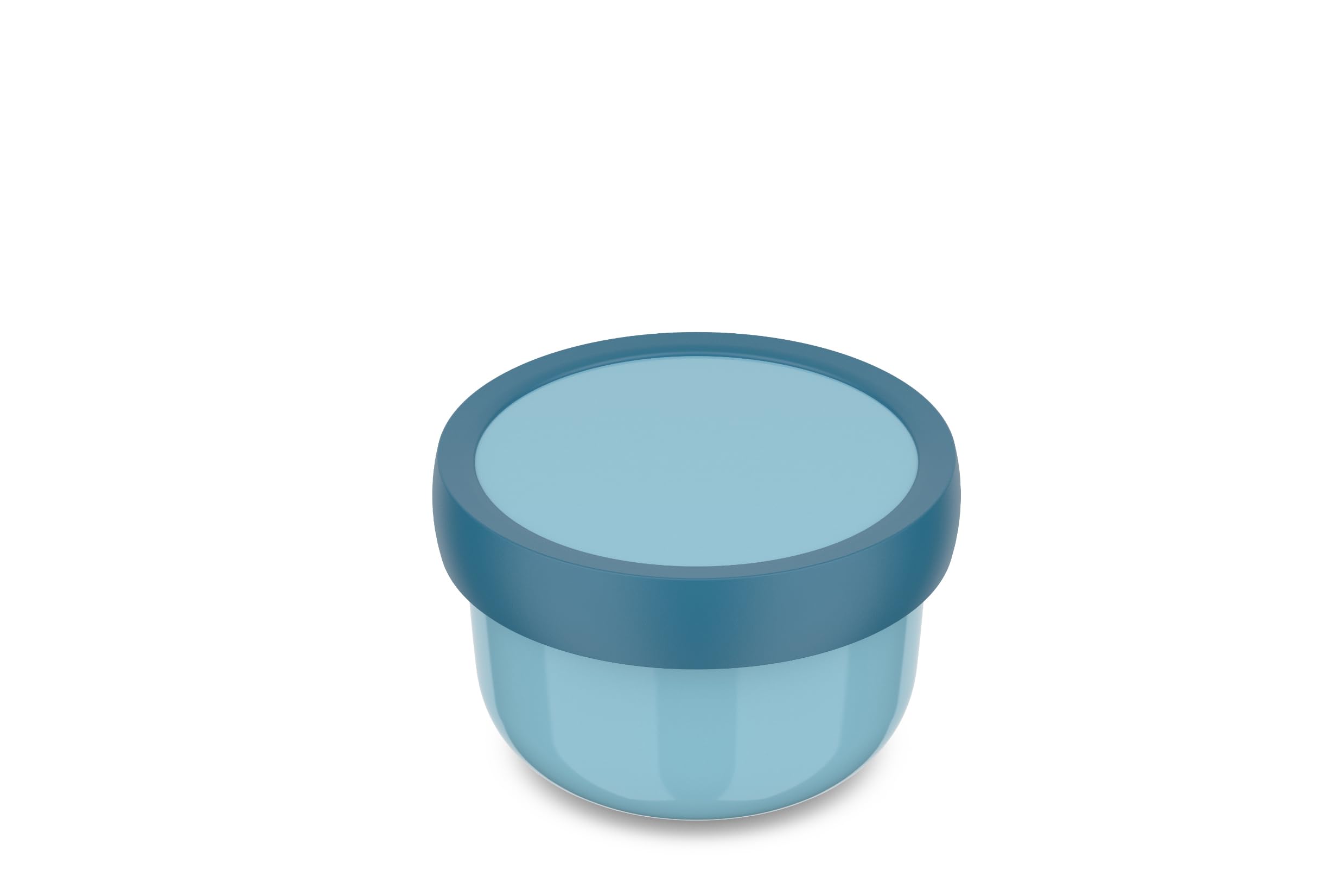 Mepal - Fruitbox Campus - Snack Box for Kids - Dishwasher and Microwave Safe - BPA-free - 300 ml - Cool blue