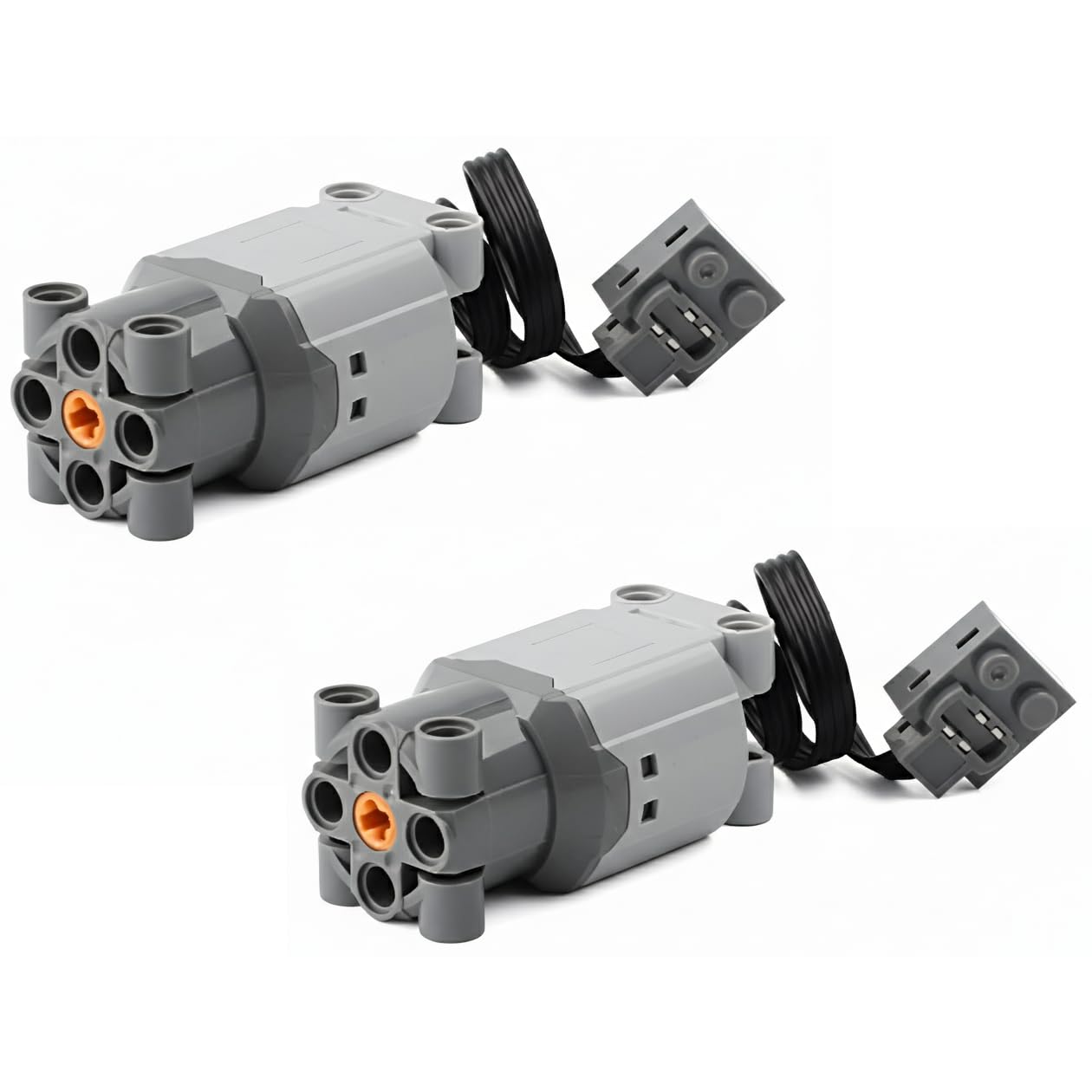 2Pack L Motor for Lego Compatible Bricks, L Size