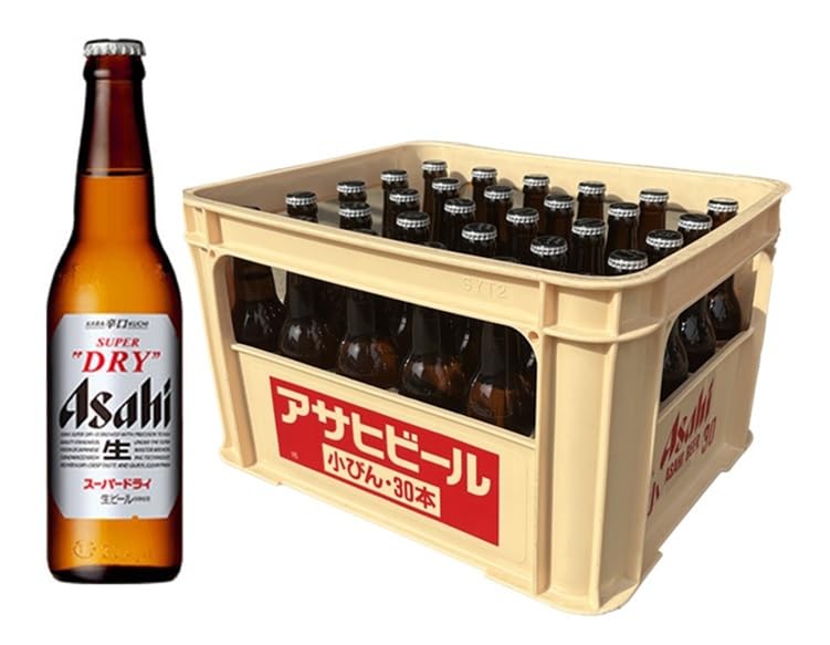 Amazon.co.jp: 【瓶ビール】【P箱1ケース】小瓶30本セット アサヒ