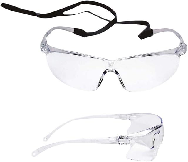 3M Tora Safety Glasses, Anti-Scratch / Anti-Fog, Clear Lens, 71501-00001