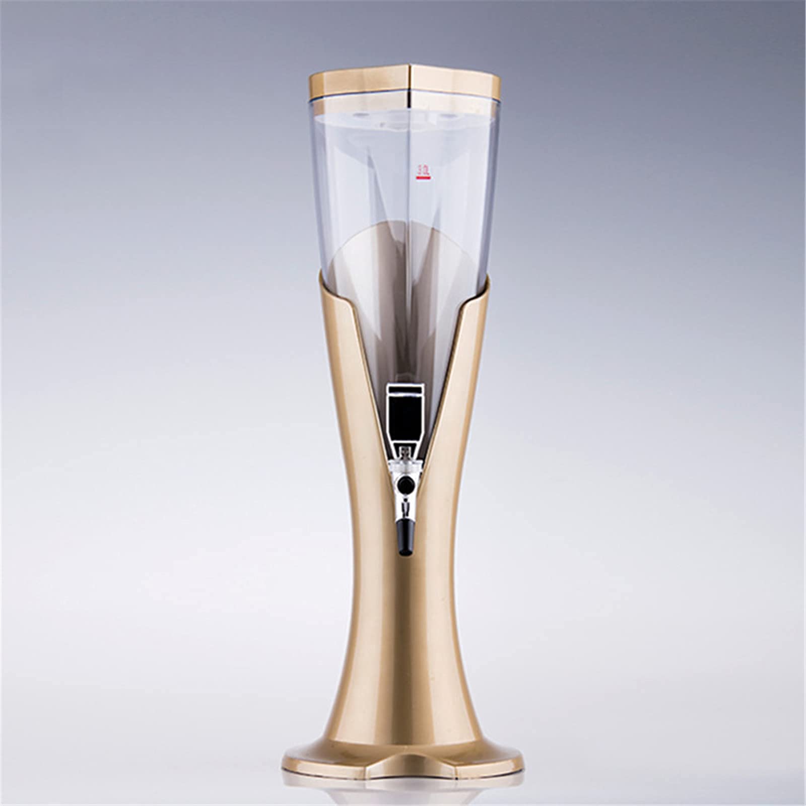 Torre de cerveza dispensador de bebidas y bebidas con grifo de 3 litros, enfriador de hielo para bar Ktv cristalería - Dispensadores de barril de cerveza