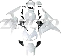 Vista 1 de ZXMOTO Kit de carenados de motocicleta sin pintar para 2006 2007 Honda CBR 1000RR inyección ABS plásticos carrocería carenados
