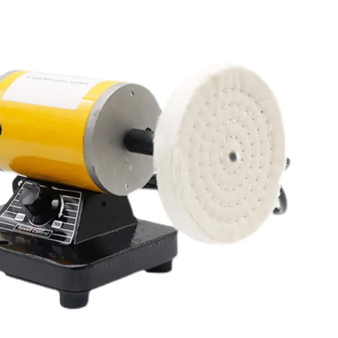 Glass Polishing Kit 8 Inch Cotton Buffing Wheel Kit - Bench Grinder