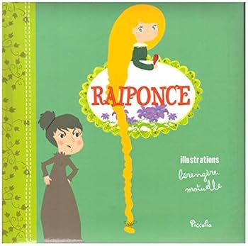 Hardcover Raiponce Book