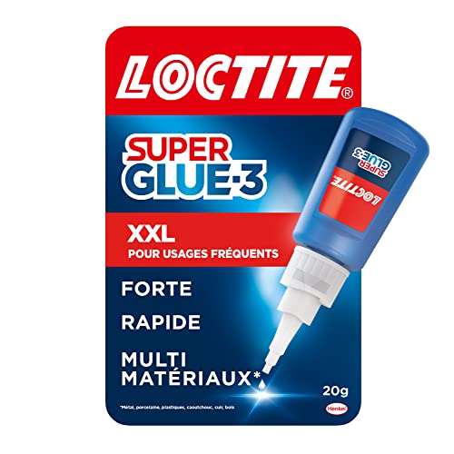 Loctite | Super Glue-3 XXL (flacon de 20 g) – Colle forte grand f...