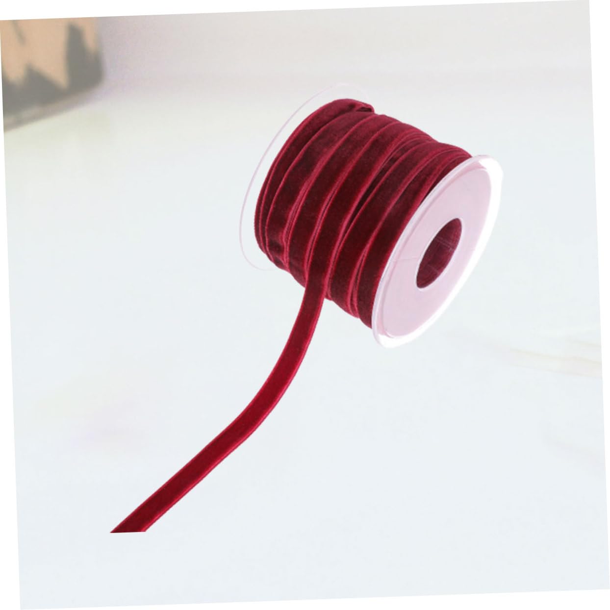 SHINEOFI 3rollos Cinta Yardas Para Manualidades Decoración y Envoltura De Color Vino Para Fiestas y Eventos Especiales