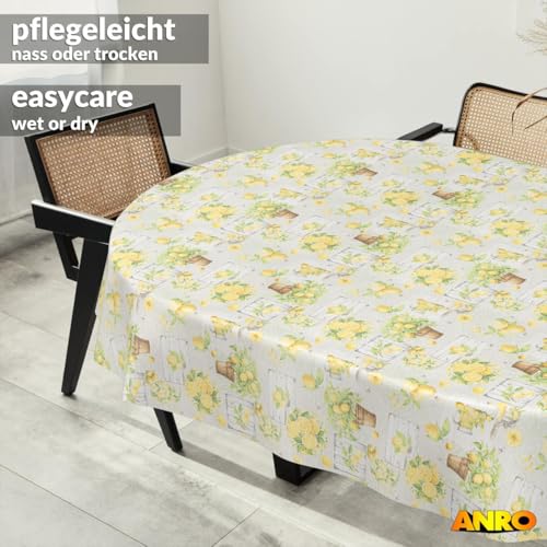 Nappe de jardin lavable et imperméable motif citron - 8