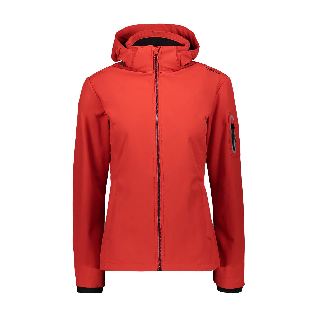 CMP - Woman Jacket Zip Hood, Ferrari-Black, XL