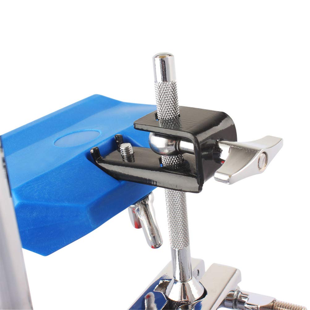 Jam Block Plastic Latin Percussion Block Kit Instrument Musical Drum & Percussion Accessoires (Bleu)