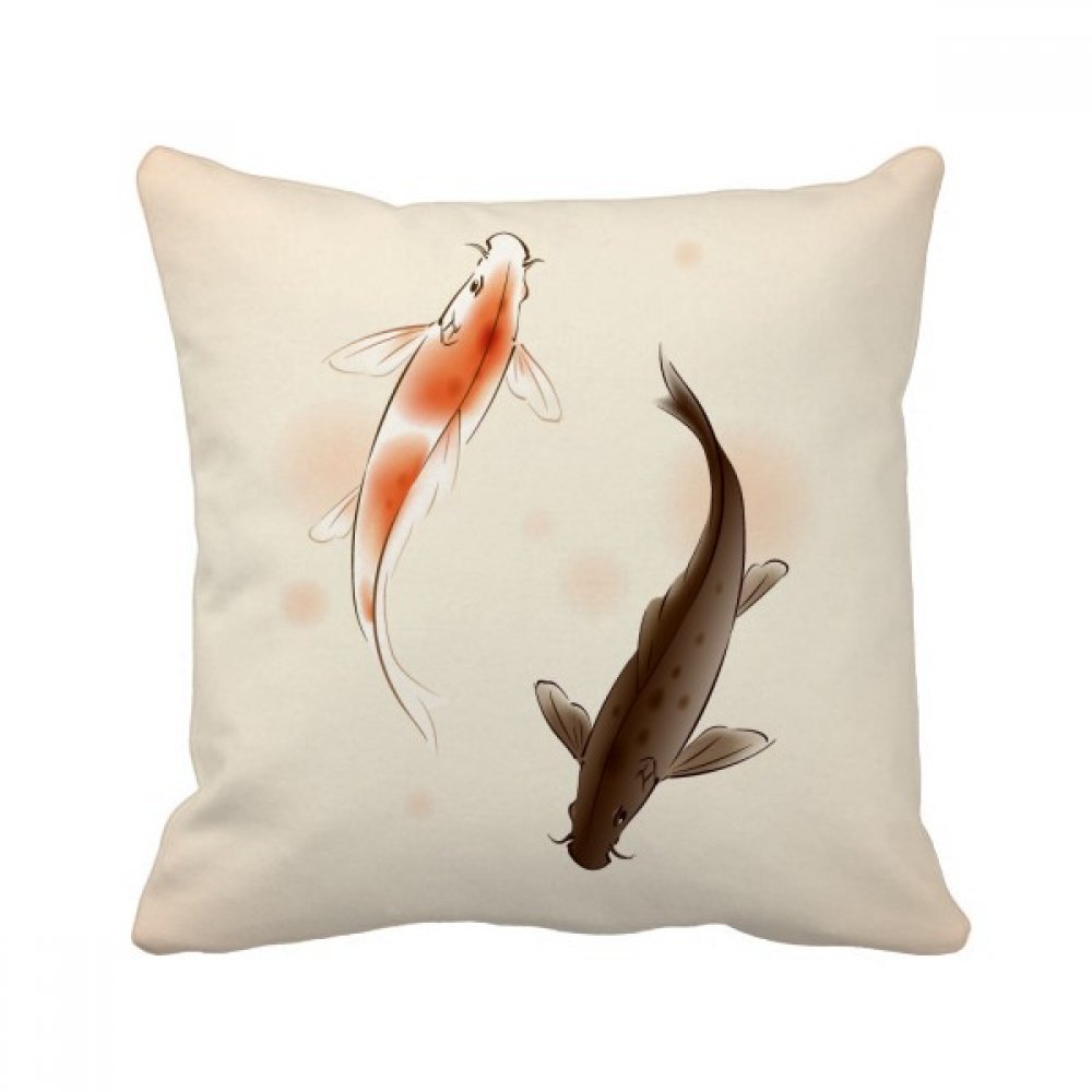 Coussin Chinois Papillon Housse Oreiller Salon Fleur Multicolor 40x40