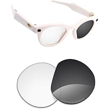 Alphax Polarized Replacement Lenses for Oakley Meta HSTN OW8002-51mm Smart Glasses- Options