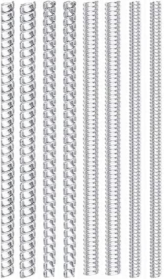 Anpro18 Pack Ring Size Adjuster-Transparent Ring Size Adjuster with 4 Sizes, Suitable for Loose Rings-Spiral Silicone Fastener Set with Polishing Cloth and Fixed Ring (for Steps,See the Picture Below)