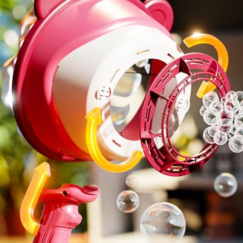 Machine à bulles pour enfants et jouet éolien extérieur avec solution - 6