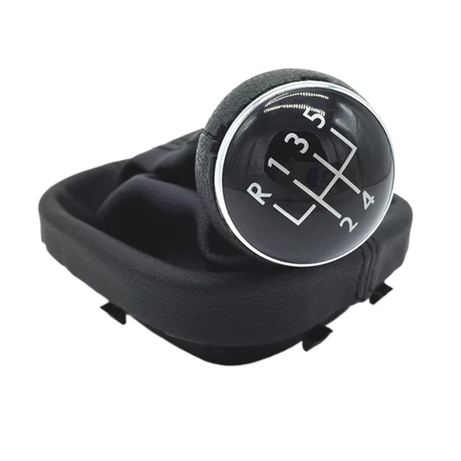 Srvsqtptvk A Model 5 Speed Car Shift Knob For Vw For Caddy Ii 2 Mk2 2004-2015 For Touran 2003-2015 6 Speed Manual Gear Shift Knob Pu Gaiter Boot(A Model 5 Speed)
