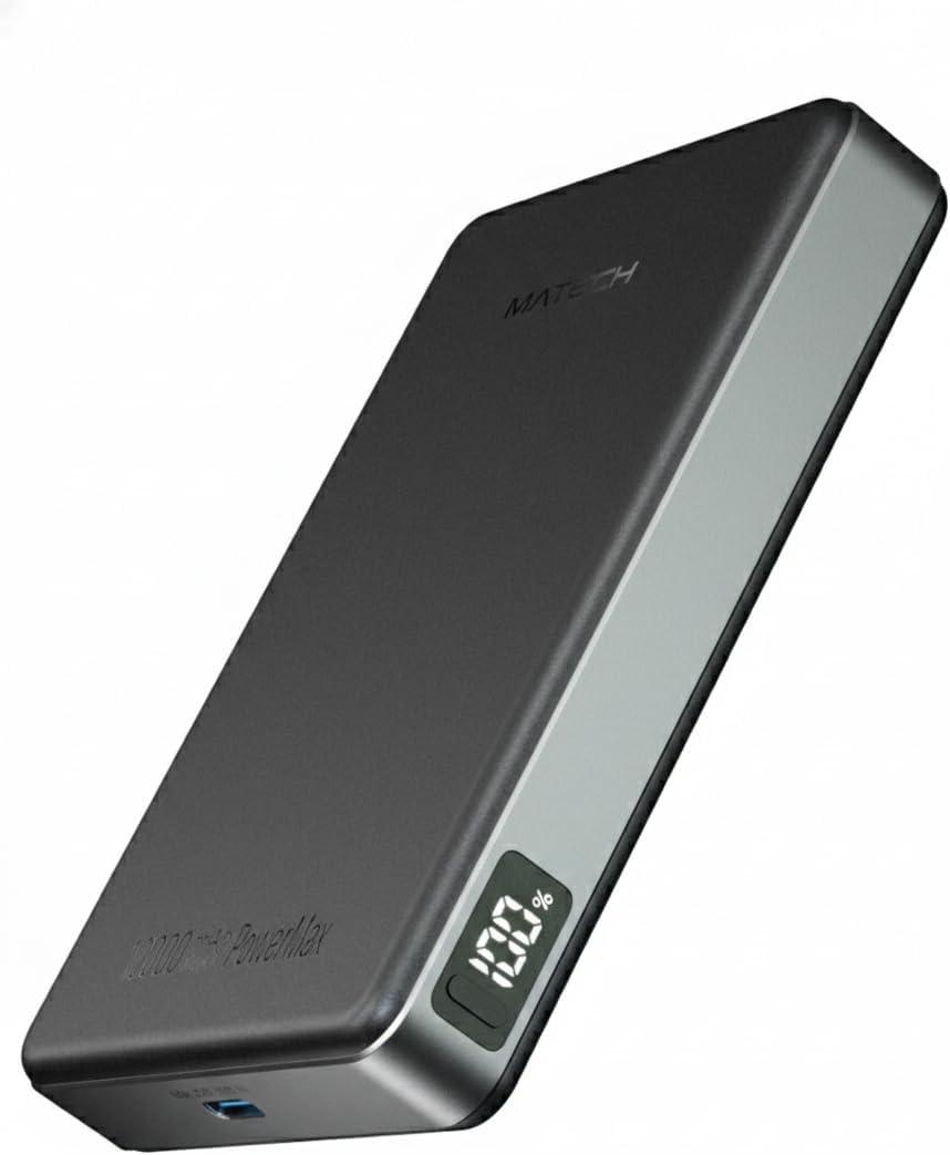 MATECH Qi2.2 25Wモバイルバッテリー購入検討。MTMPMX45の発熱と単一