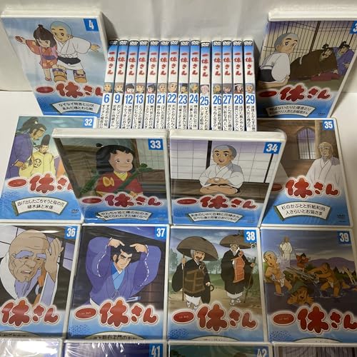 一休さんDVD、さよちゃんセット【DVD34枚/68話】関西映音クラブ限定のサムネイル