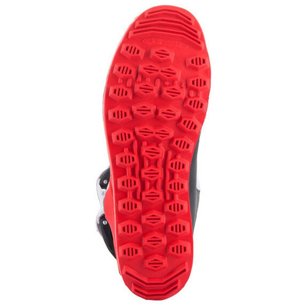 Alpinestars 2021 Tech-T Boots (9) (BRIGHT RED/BLACK/WHITE)