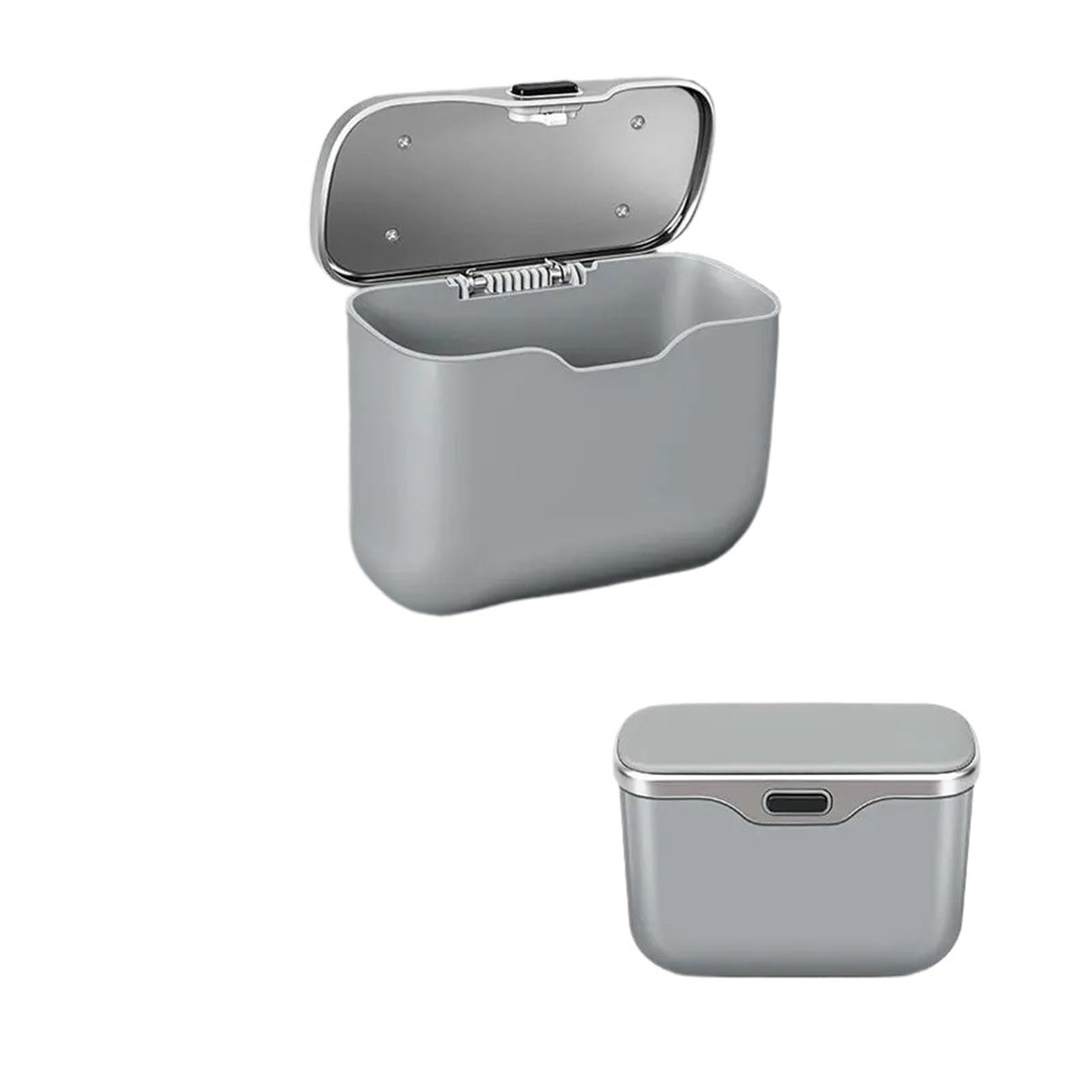 BHGMGEBLV Car Bin For BYD Denza EV D9 DM-i N7 N8 N9 Z9 Z9GT Car Trash Can Door Hanging Storage Box Backrest Garbage Bin Organizer Cars Trash Can(1pc gray)
