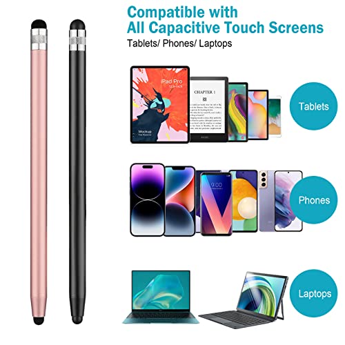 Stylus For Touch Screens, Ccivv 4-Pack Sensitivity & Precision Stylus Pens For Iphone, Ipad Pro, Samsung Galaxy, Tablets And All Capacitive Touch Screen Devices + 16 Extra Replaceable Tips #TOP4