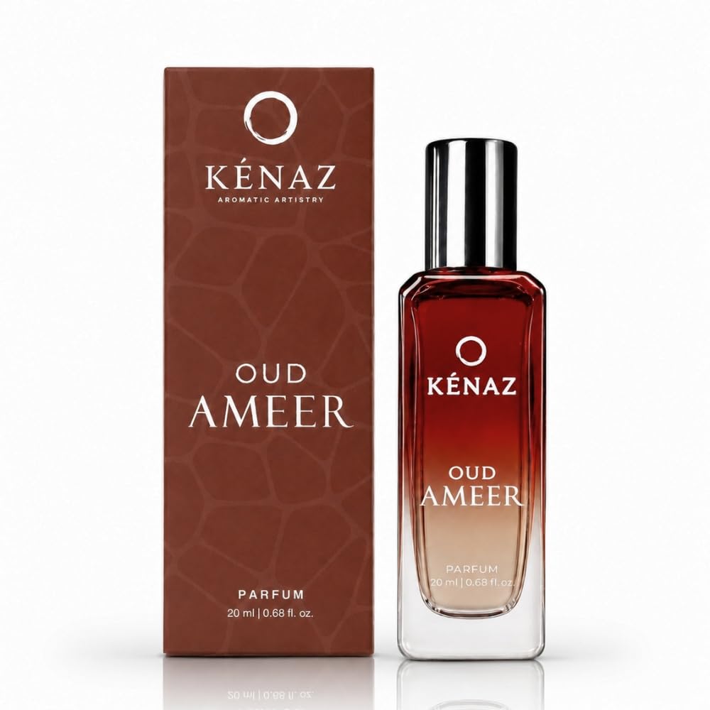 KENAZ Oud Ameer |20ml | Unisex Luxury Perfume | Dubai Viral Perfume | Saffron, Rose, Oud & Vanilla Notes | 20% Fragrance Oil | Long Lasting Parfum for Men & Women-image-37