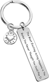 Actor Jewelry Film school student Gift Theatre Gift Performer Keychain Actress Gift Drama Gift Acting Gift Theater Jewelry Performer Gift Actress Jewelry Videographer Gift