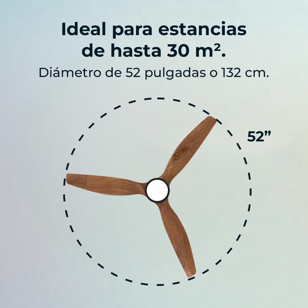 Cecotec Ventilador Techo EnergySilence Aero 5275 52" - 40W, DC, Mando a Distancia 6 51XPptczjNL. AC SL1200