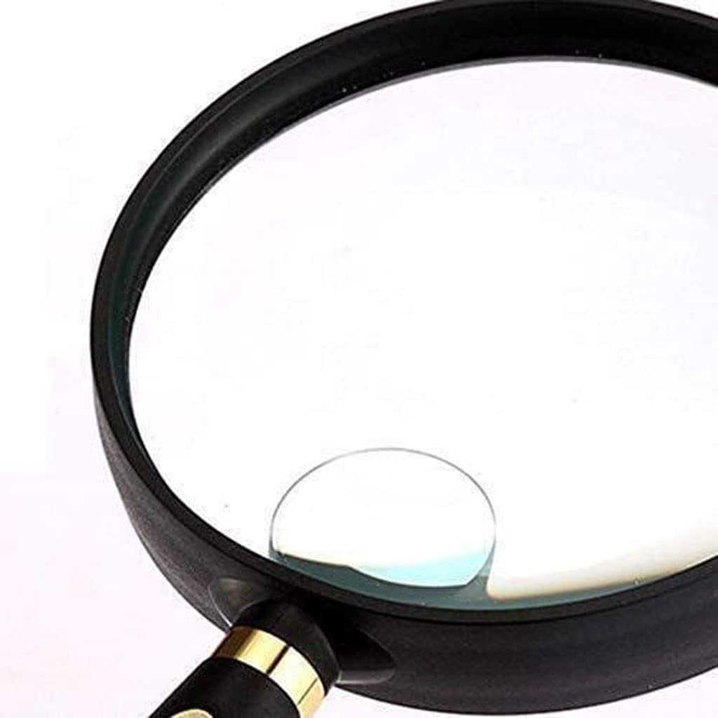 Read Repair Magnifying Glass Reading for The Elderly High-Definition 90mm Lens Students to Enlarge The Mirror Magnifier Magnifying