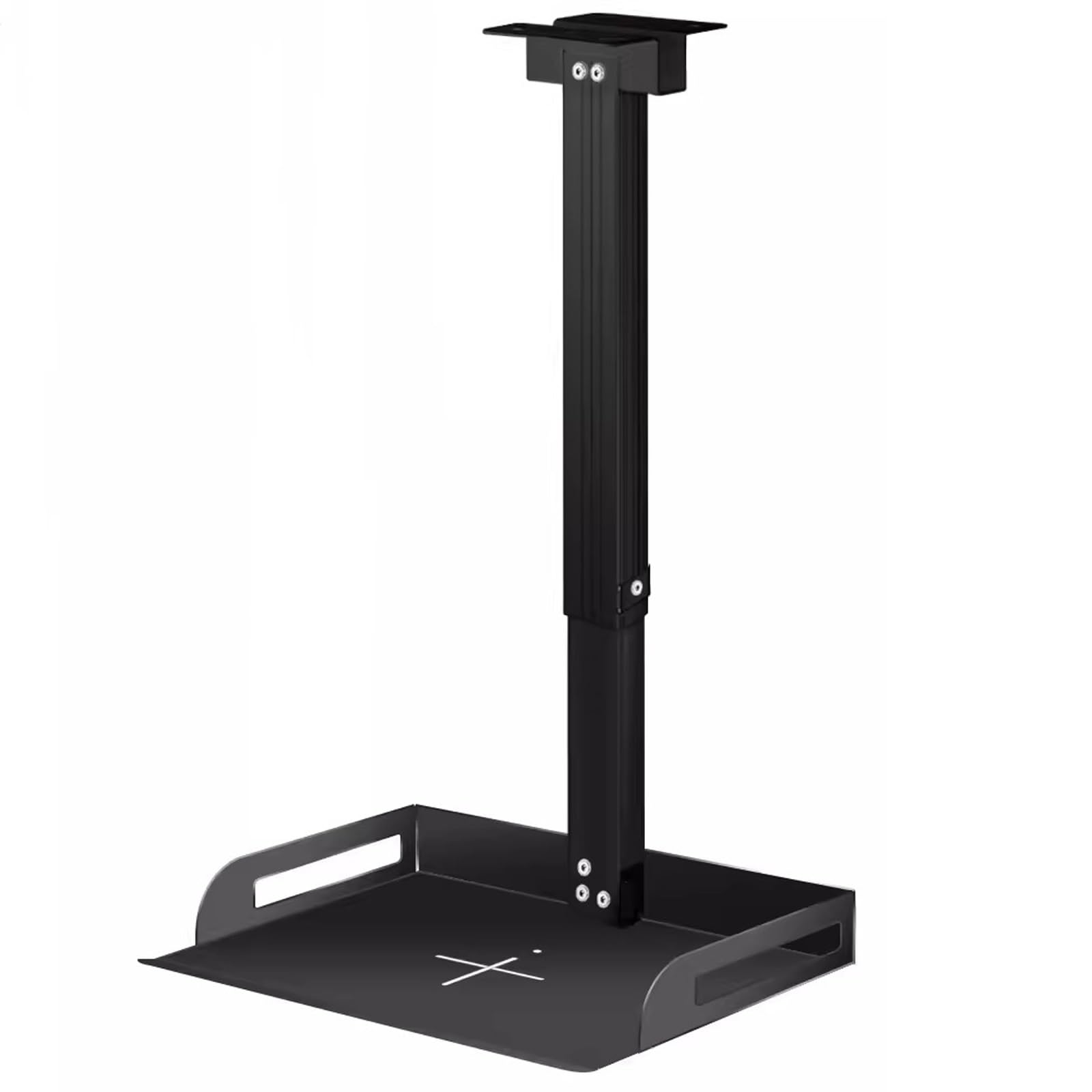 YNBSHGAA Projector Stand Universal Projector Hanging Bracket Wall Bracket Storage Tray Projector Camera Wall Bracket Projector Placement Table Projector Bracket Mount,Black-91-170CM