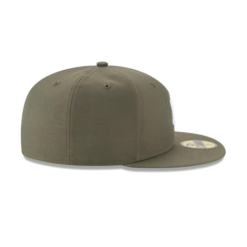 New Era MLB 59FIFTY Baseballkappe New York Yankees Olive Green Collection Fitted On Field Baseball Cap Hat