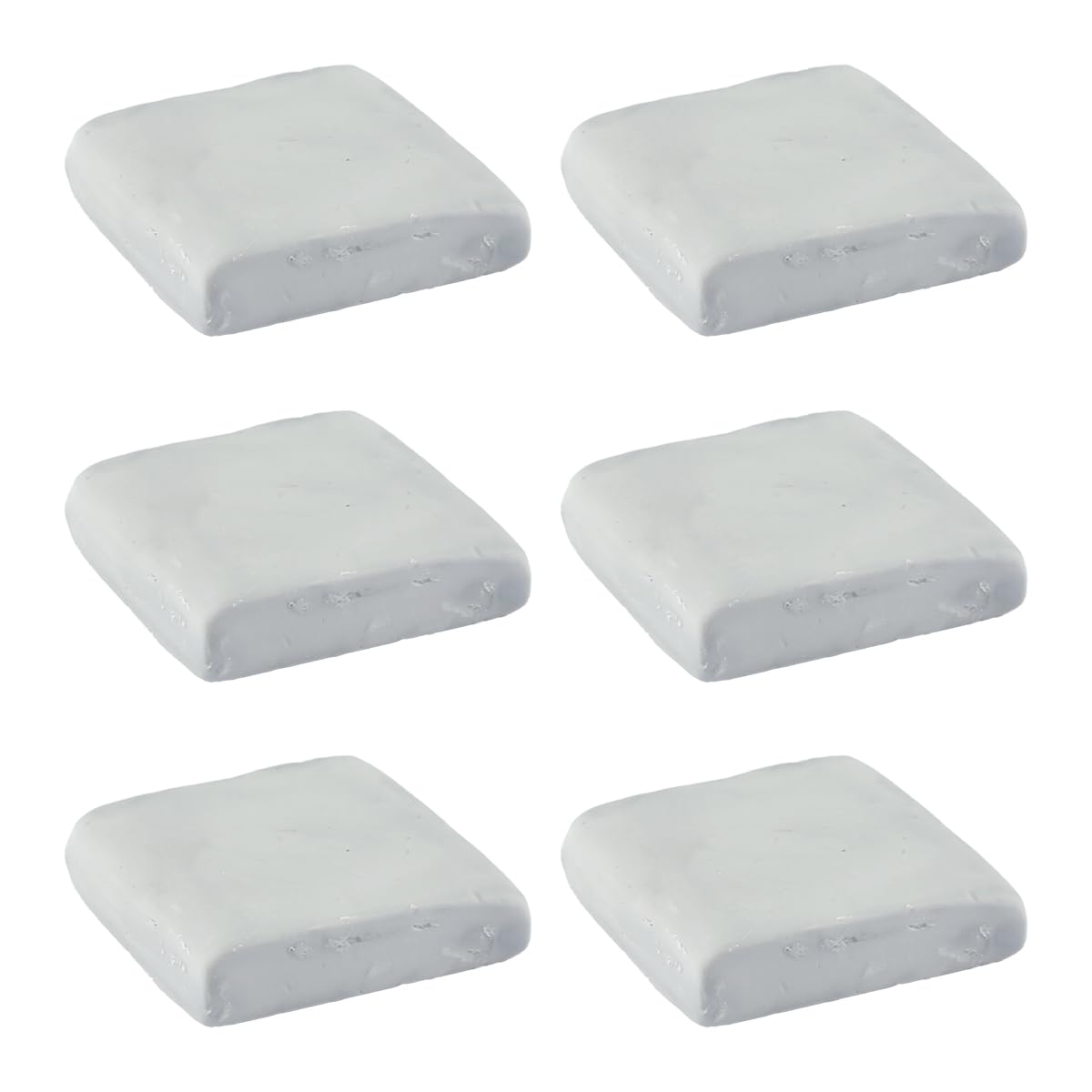 Lotsdonxia 4 Pcs Kneaded Rubber Art Erasers（Grey）