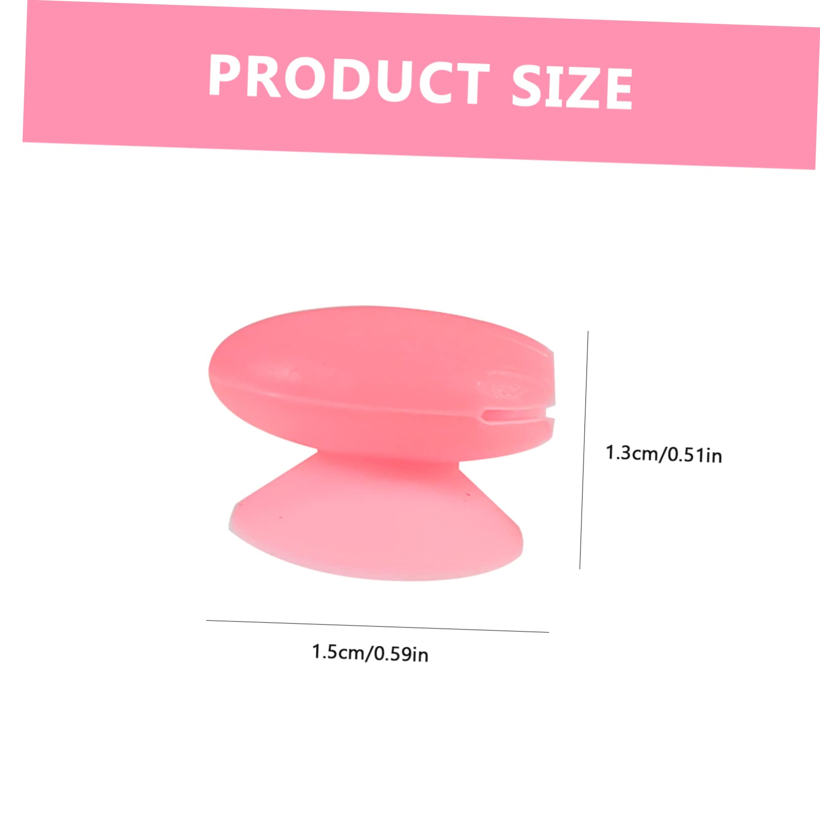 SOESFOUFU Silicone Lip Brush Cover Set Lip Mask Brush Cover 6 Pieces Waterproof Anti-Lost for Makeup Brush