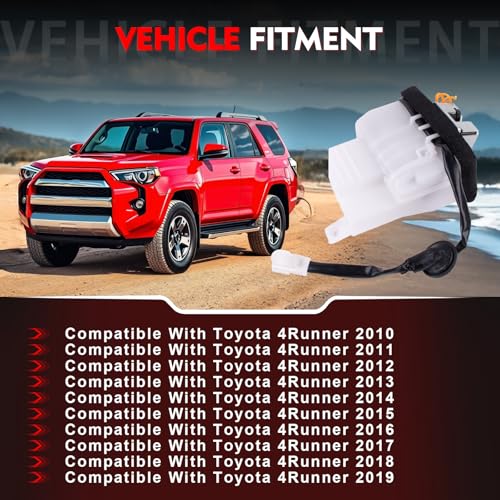 Image of 69110-35080 Tailgate Hatch Door Lock Actuator Compatible for Toyota 4Runner 2010-2019,Rear Trunk Lid Latch,Replace 69110-35080 69110-35082