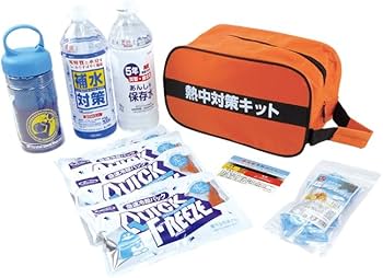 Amazon.co.jp: ブレイン 熱中対策応急セット【 熱中症対策キット BR