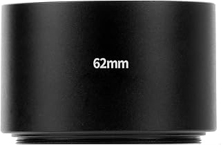 BGNing Camera Long Lens Hood, Professional Telephoto Metal Lens Hood Screw-in Mount for DSLR Camera (62mm)
