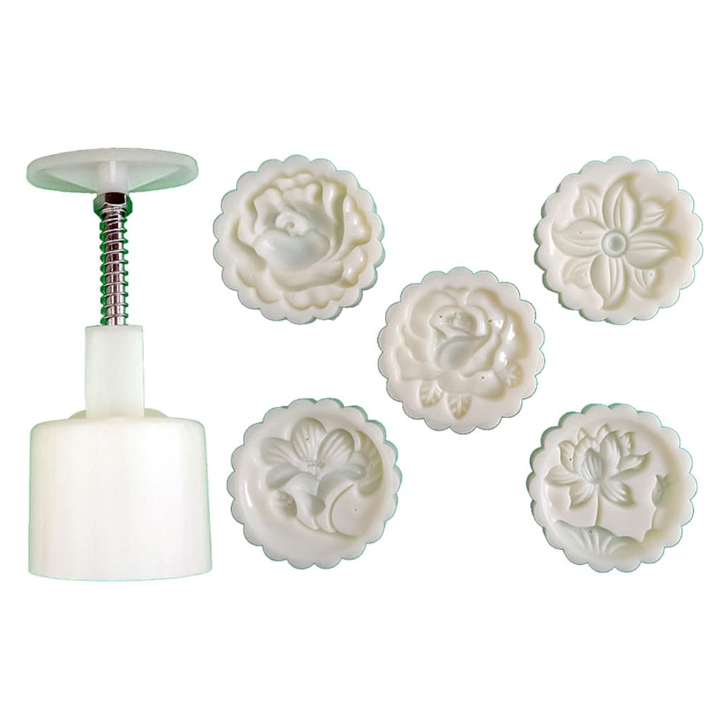 Elnwnnkc Shape Cake Hand Pressure Cutter Pastry Tool Cake Maker Press Cookie Stamps for Baking Cookie Stamps