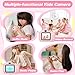 VIXLW Kids Camera Toys for 3-8 Year Old Boys &Girls, Toddler Digital Video Camcorder with Cartoon Soft Silicone Cover, Best Christmas Birthday Gifts for Kids - 32GB SD Card Included