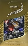 Lindt LINDOR Assorted Chocolate Truffles, Dark Chocolate, Milk Chocolate and White Chocolate...