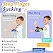 Mybow Thumb Sucking Stop for Kids, Finger Sucking Guard, Stop Nail Biting Treatment, Toddlers Thumb Sucking Prevention, Anti Nose Picking Pediatric Elbow Brace (1 PCS)