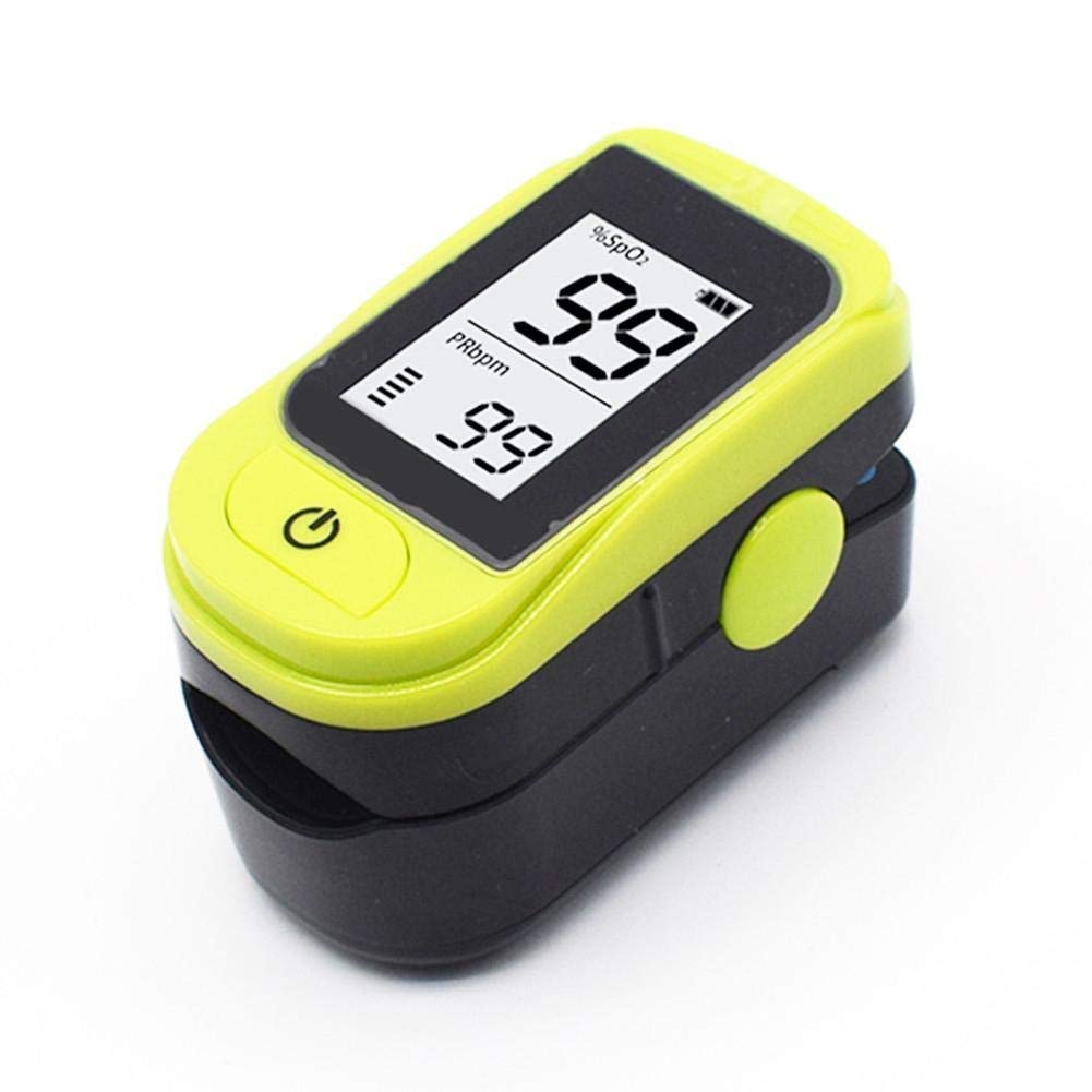 YHW Oxímetro de Pulso portátil Multifuncional Sp02 oxímetro de Pulso Monitor de saturación de oxígeno Arterial de la oxímetro Monitor de Ritmo cardíaco para Adultos y Niños ( Estilo al Azar Colores )