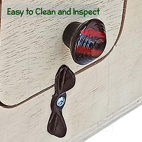 Image of PetNest Breeding Box Bird Nest with Perch for Lovebird Standard, 1 Piece