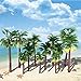 BESTZY 16pcs Modelo Árbol 7 - 15 cm Árboles Modelo Mezclados Tren...